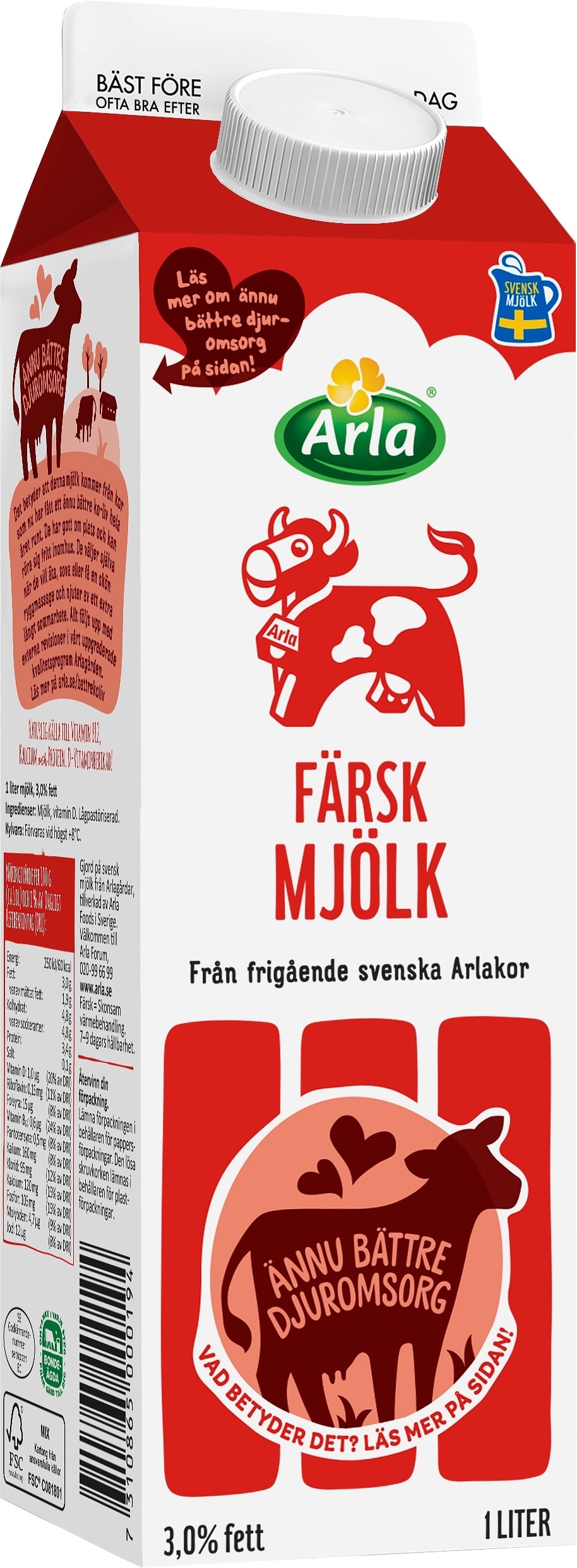 röd mjölk näringsinnehåll