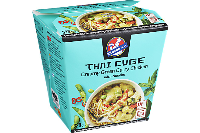 Thai Cube - Joy Kyckling - Coop Grön Kitchen Curry