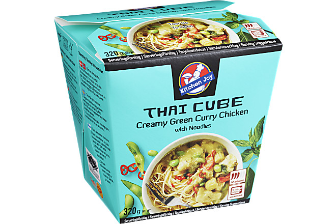 Thai Cube Kyckling Grön Curry - Kitchen Joy - Coop