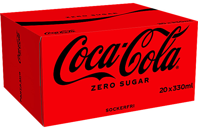 Coca Cola Zero 20 cl Pack de 24.