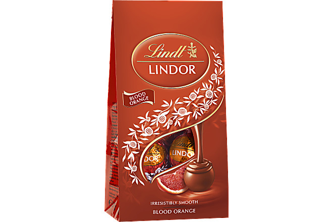 LINDOR Mjölkchokladpraliner 200g från Lindt, Choklad