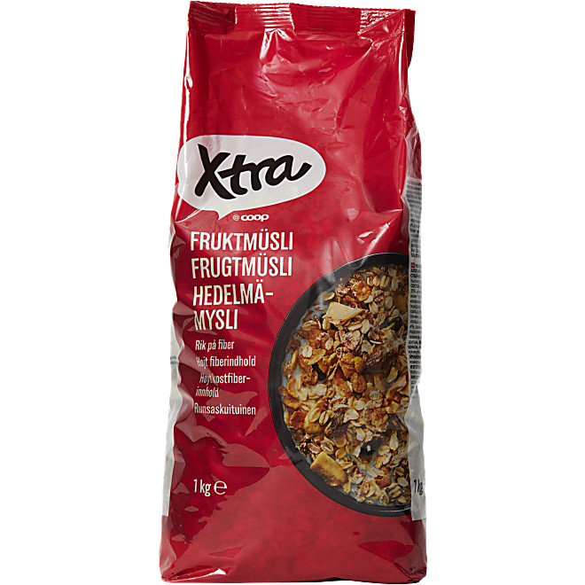 Musli Frukt - Xtra - Coop