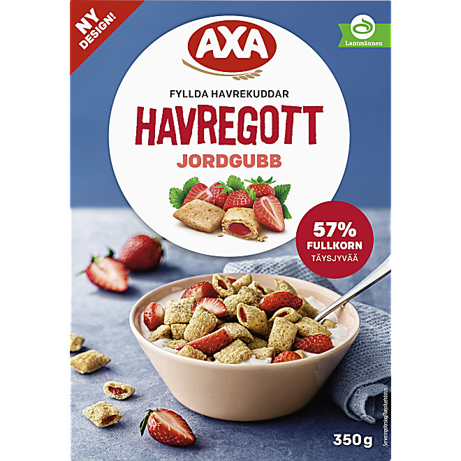 Flingor Havregott Jordgubb - AXA - Coop
