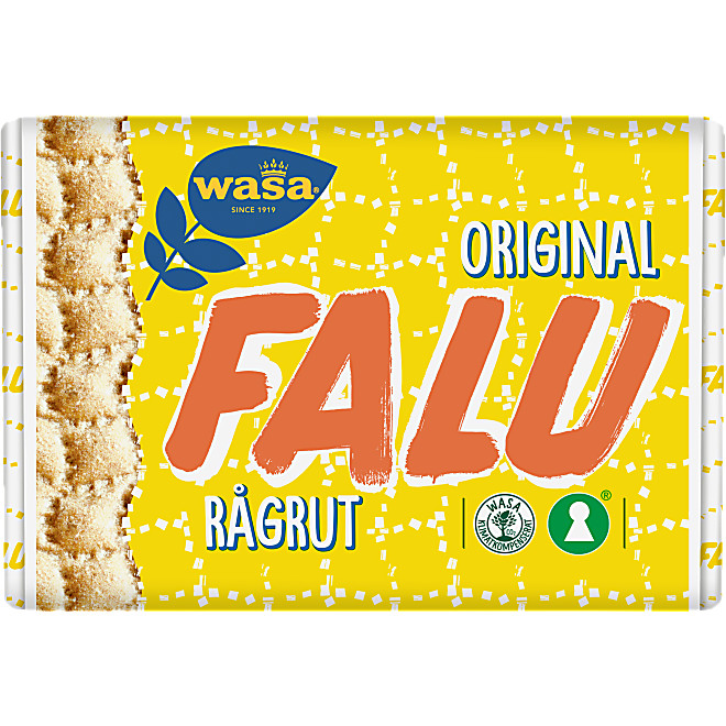 Knäckebröd Falu Råg Rut - Wasa - Coop