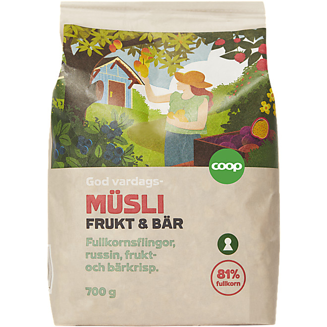 Müsli Frukt & Bär - Coop - Coop