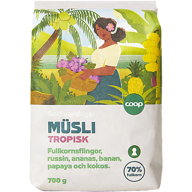 Müsli Tropisk - Coop - Coop