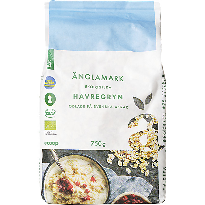 Havregryn Eko - Änglamark - Coop
