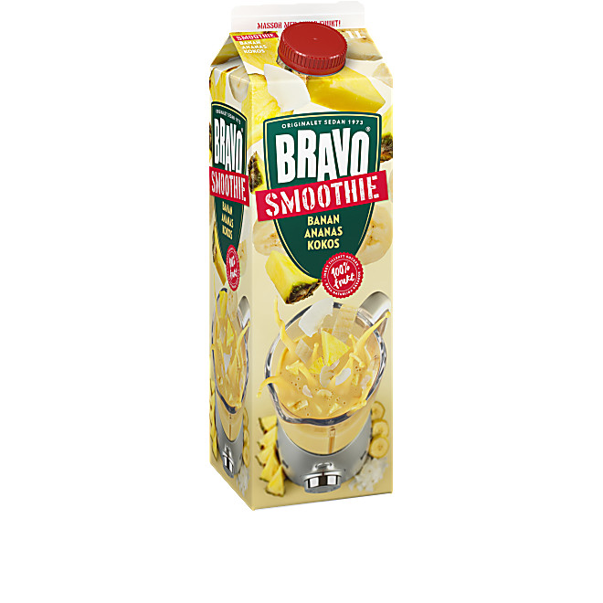 Smoothie Ananas, Kokos & Banan - Bravo - Coop