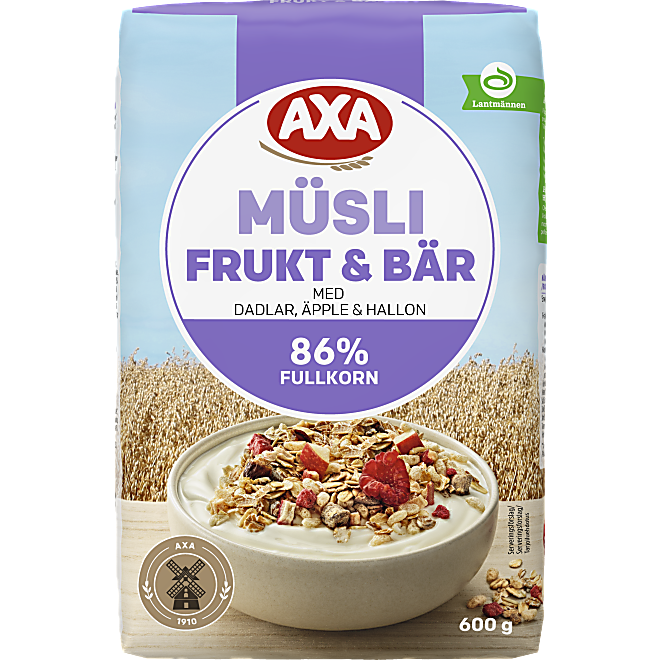 Müsli Frukt & bär - AXA - Coop