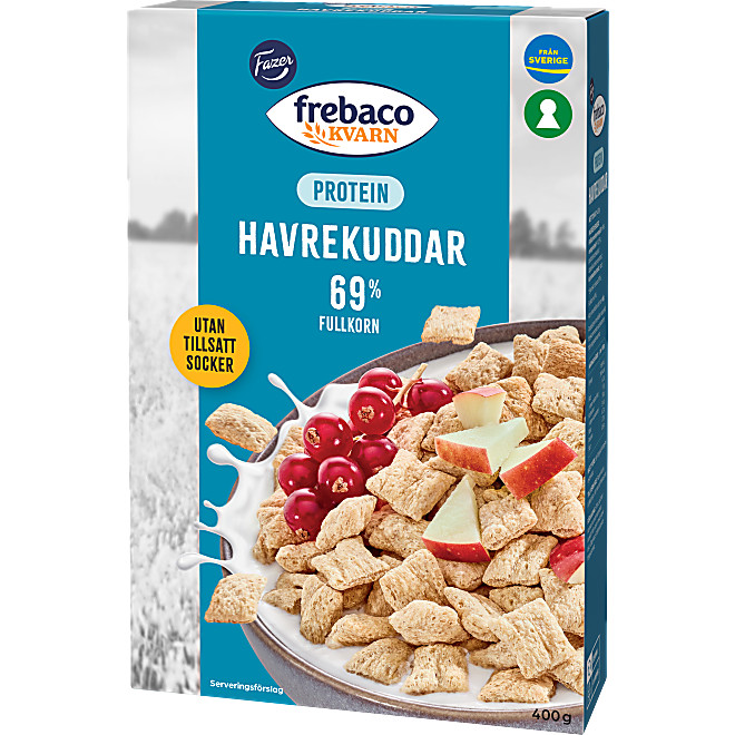 Svenska Havrekuddar Protein Naturell - Coop