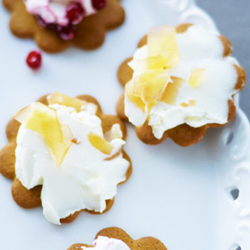 Pepparkakstopping med syltad ingefära | Recept - Coop