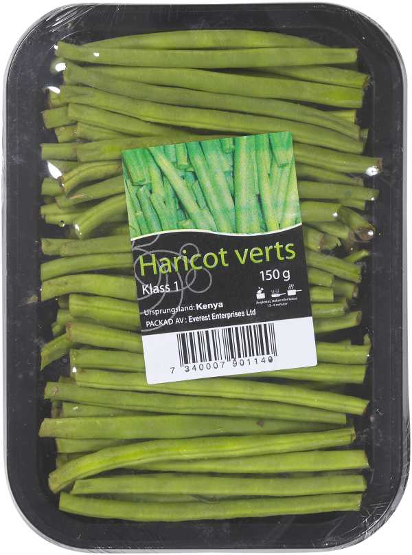 Bönor Haricot verts