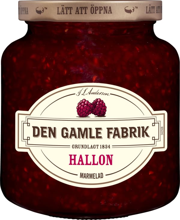 Hallonmarmelad