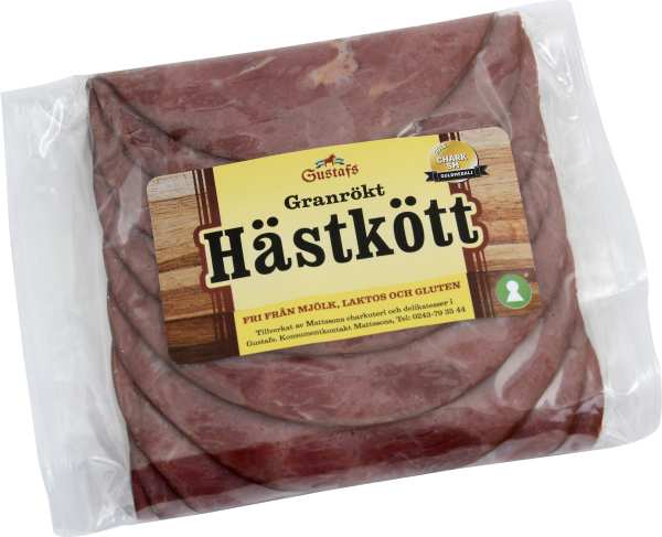 Hästkött Granrökt