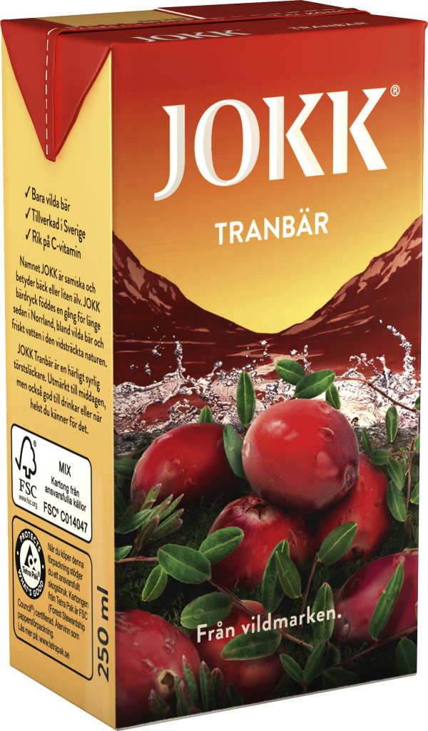 Bärdryck Koncentrat Tranbär
