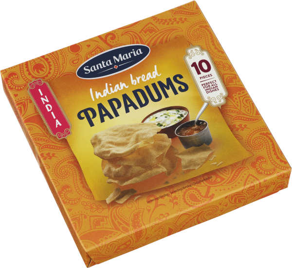 Papadums 10-pack