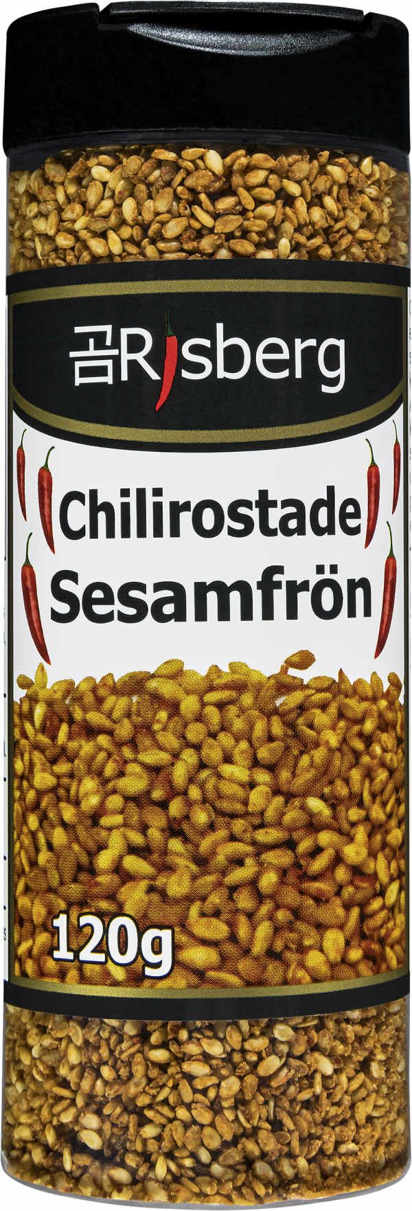 Sesamfrön Chilirostade