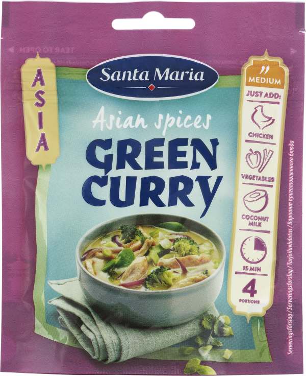 Kryddmix Grön Curry