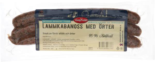Lammkabanoss Örter & vitlök