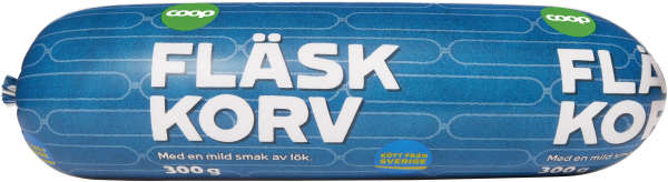 Fläskkorv Kokt