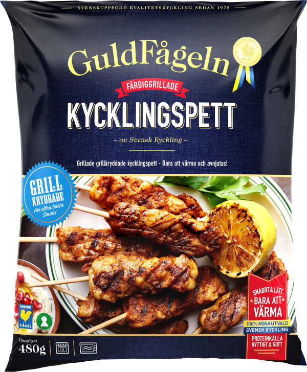 Kycklingspett Grillade