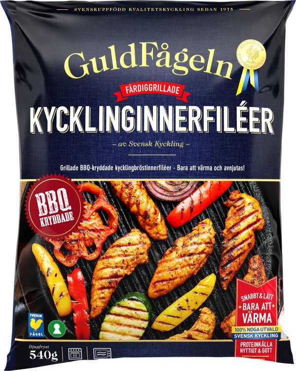 Kycklinginnerfiléer Grillade Barbecue