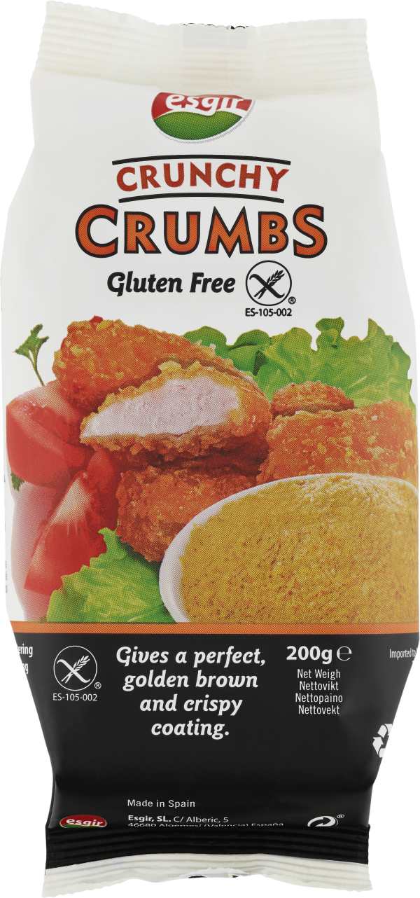 Glutenfritt Ströbröd Panko Crunchy Crumbs