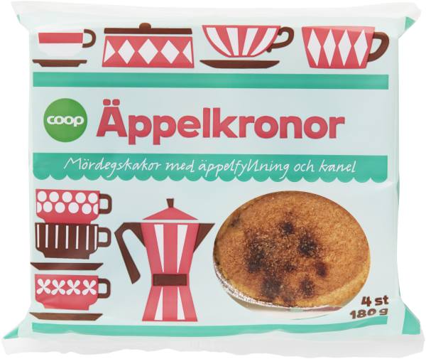 Äppelkronor 4-pack