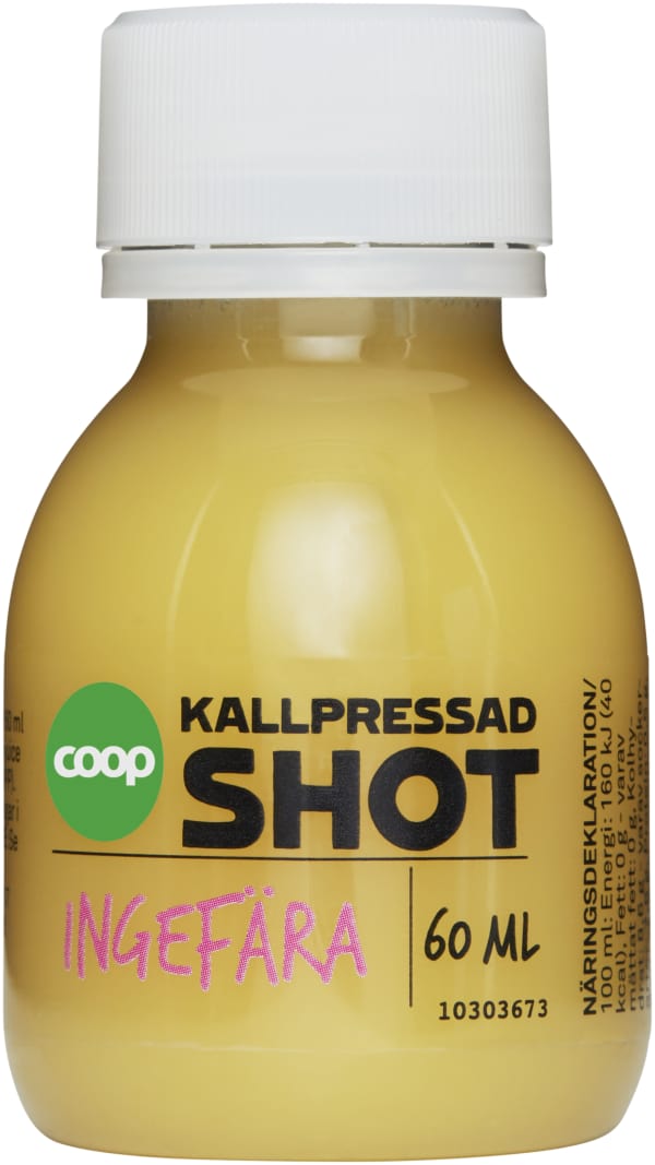 Shot Ingefära Kallpressad