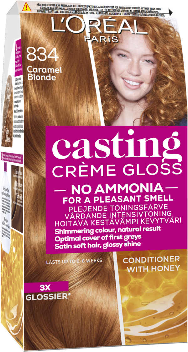 Hårfärg 834 Caramel Blonde