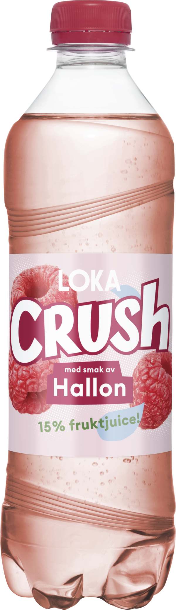 Kolsyrad fruktdryck Crush Hallon