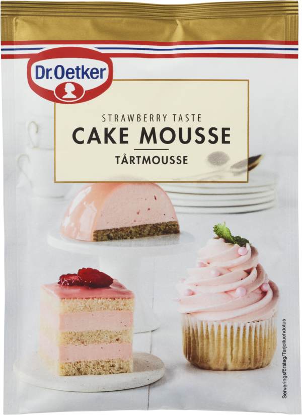 Tårtmousse Jordgubb