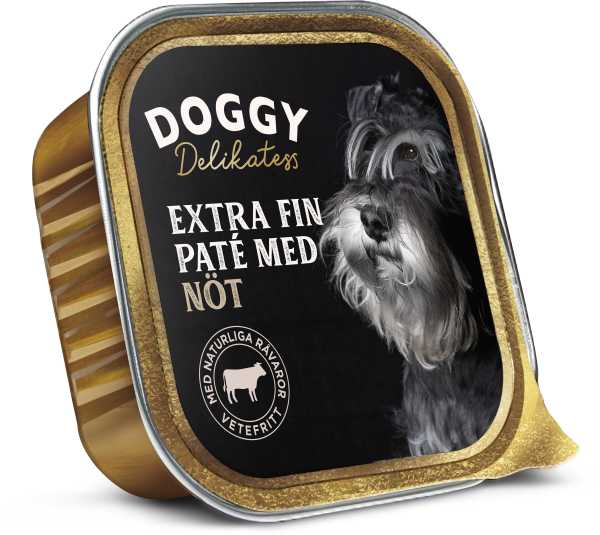 Hundmat Delikatesspaté Nöt