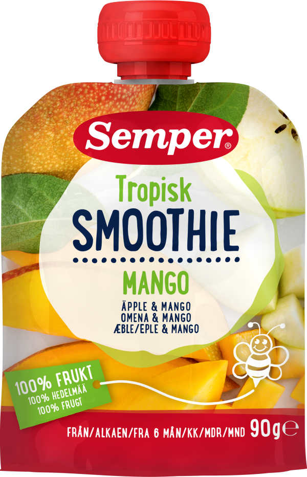 Smoothie Tropisk Mango 6 Mån