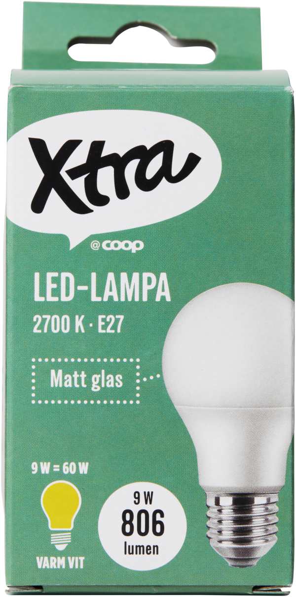 LED-lampa 60W E27