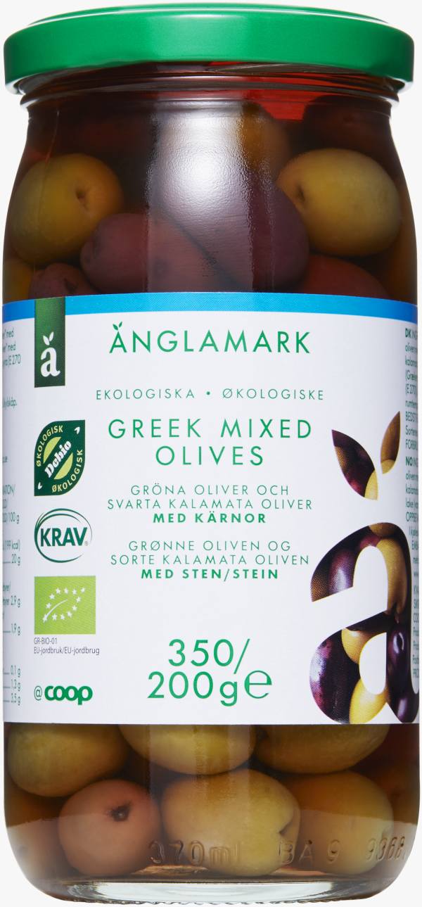 Olivmix Kalamata Med kärna Eko