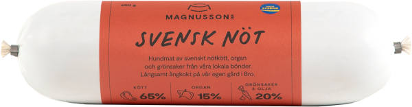 Hundmat Svensk nöt