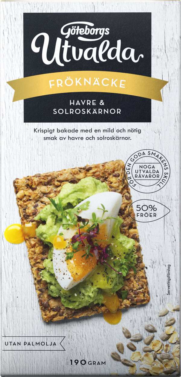 Fröknäcke Havre & Solroskärnor