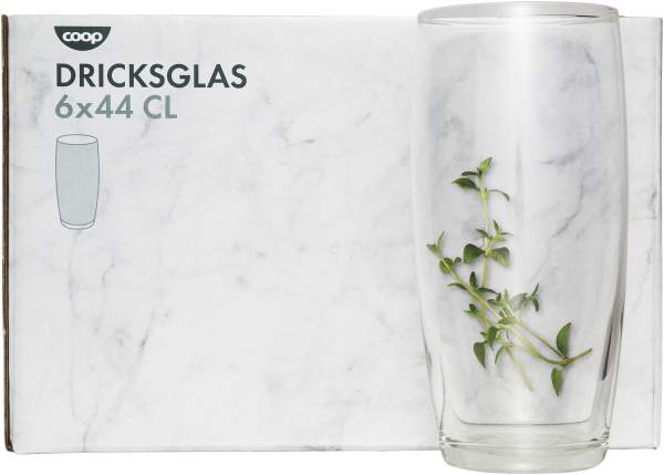 dricksglas 6-pack
