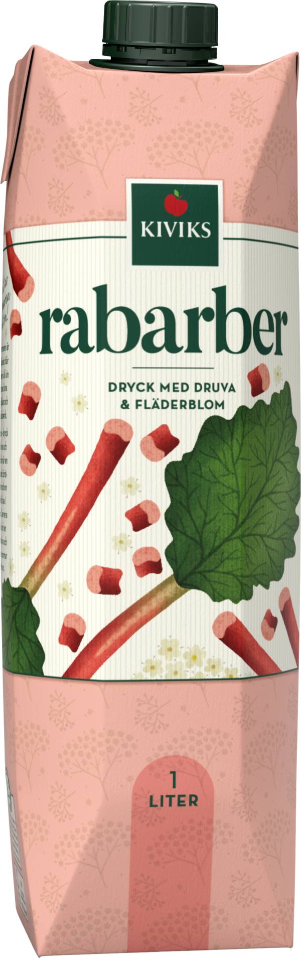 Fruktdryck Rabarber Druva & Fläderblom