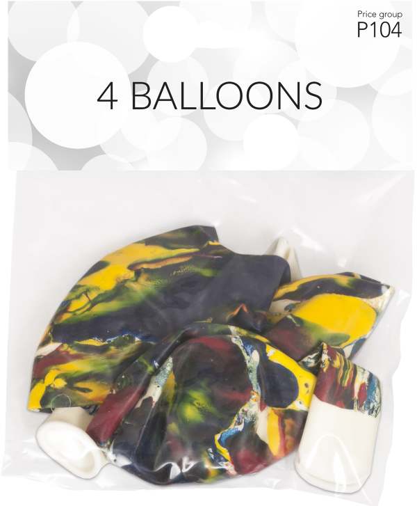Ballonger Flerfärgad