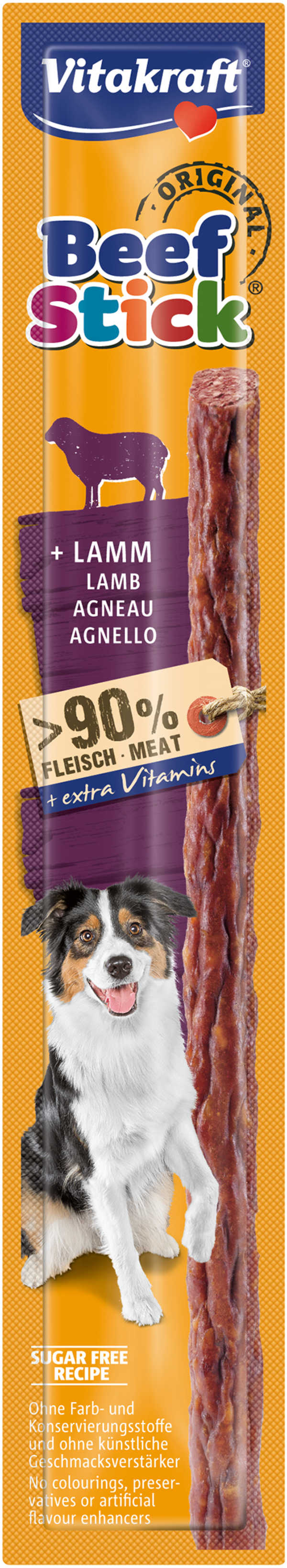 Hundgodis Beef-Stick Lamm