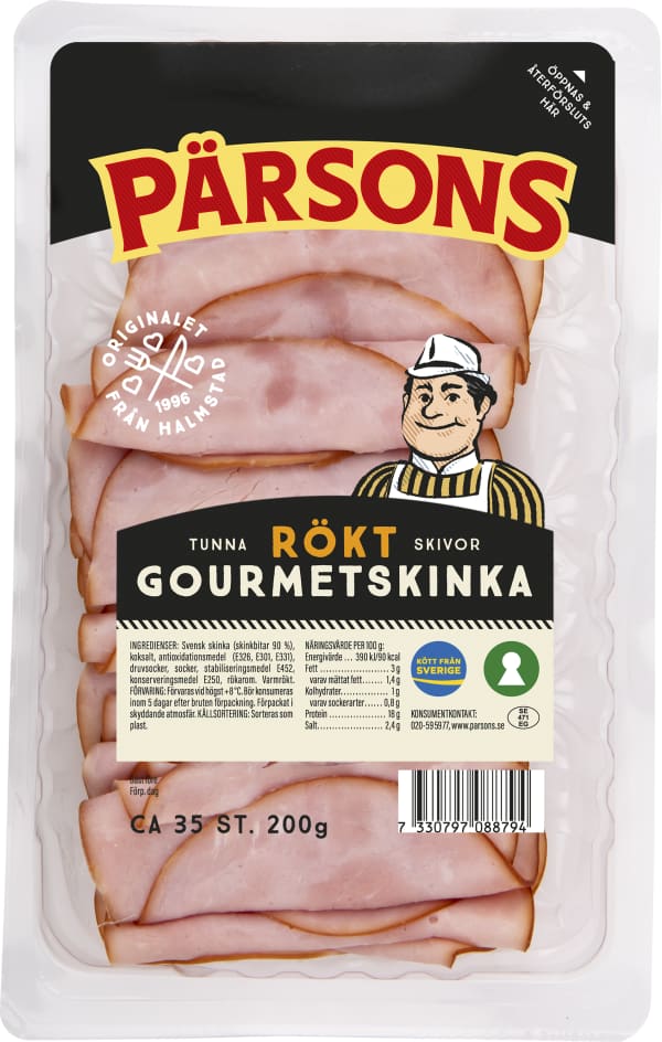 Gourmetskinka Rökt