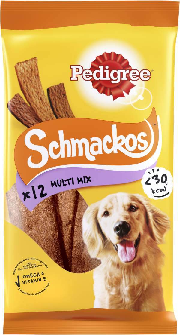 Tuggpinnar Schmackos 12-pack