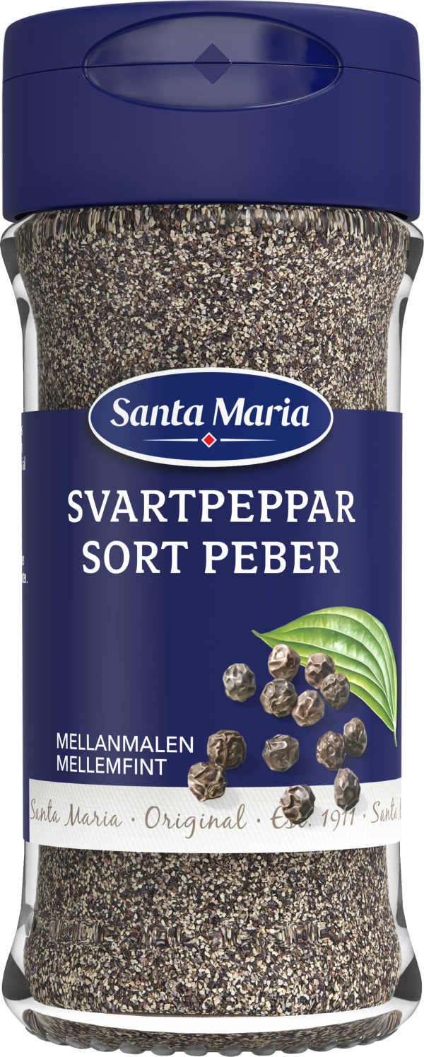 Svartpeppar Mellanmalen