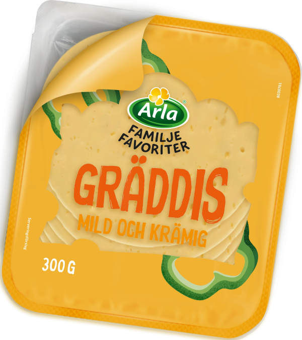 Skivad ost Familjefavoriter Gräddis