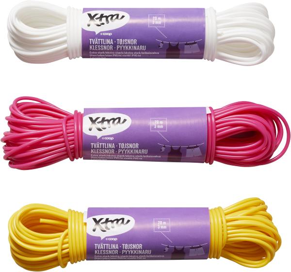 Tvättlina 20 m