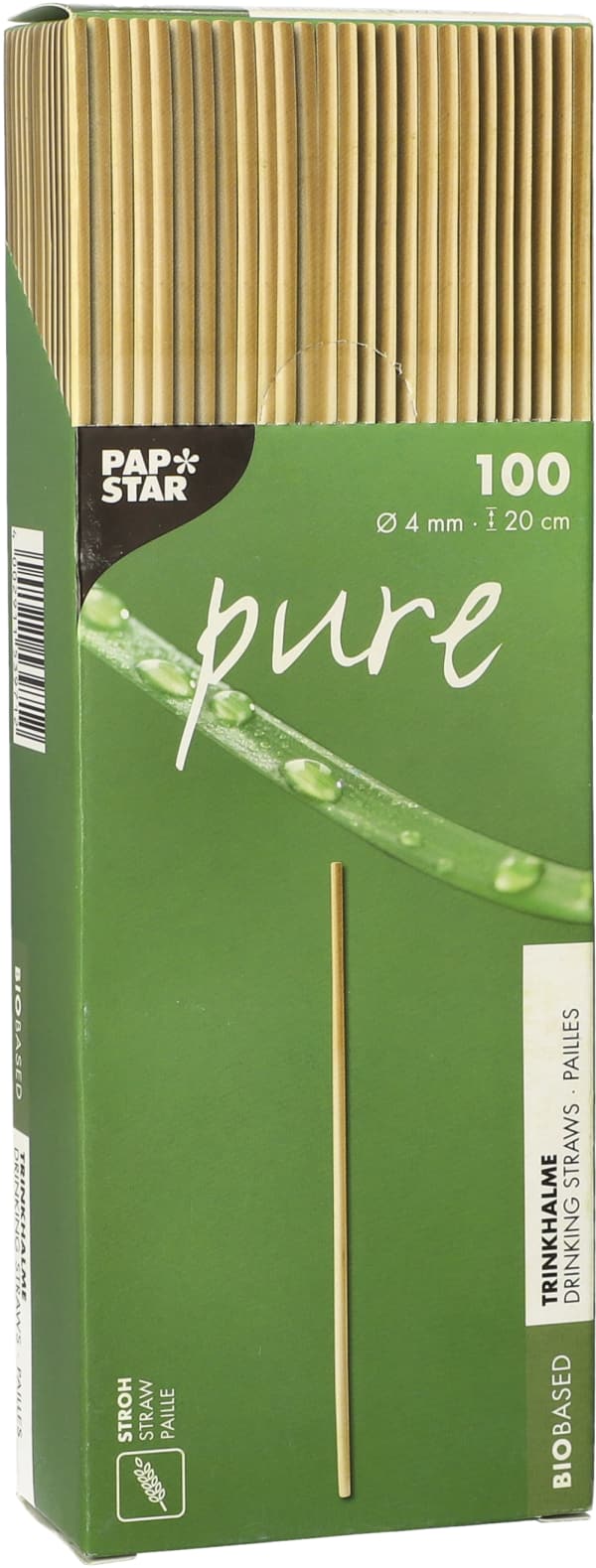 Sugrör Halm 100-pack