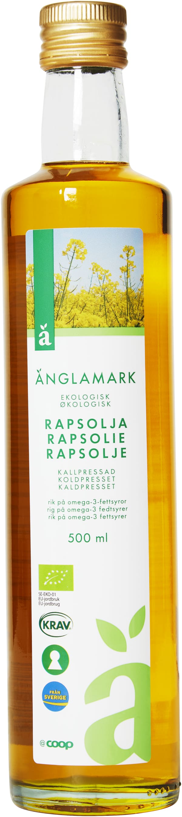 Rapsolja Kallpressad Eko