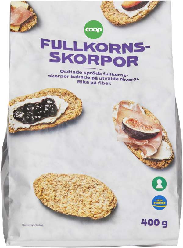 Fullkornsskorpor